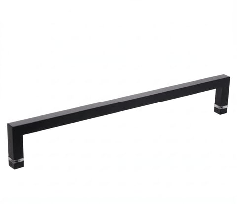 Square Series Towel Bar Matte Black