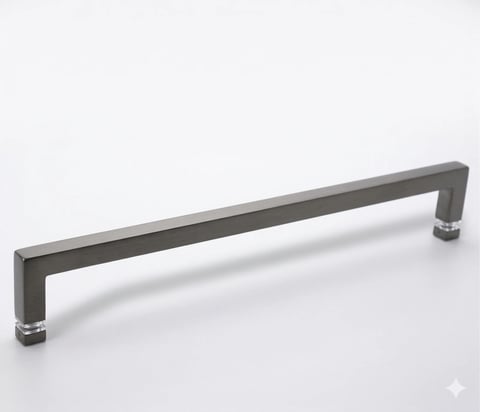 Square Series Towel Bar Gun Metal