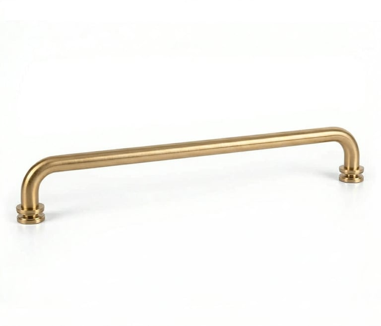 Round Series Single-Sided Towel Bar Brushed Nickel